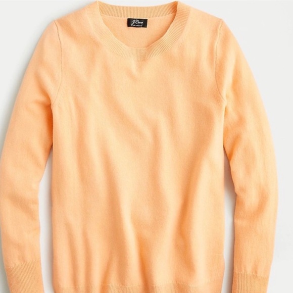 J.Crew Cashmere Sweater in Pale Guava NWT - Picture 4 of 7